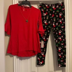 Girl’s One Step Up Matching Set, Size 14/16, NWT